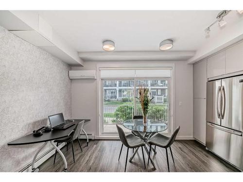 104-100 Auburn Meadows Common Se, Calgary, AB - Indoor Photo Showing Dining Room