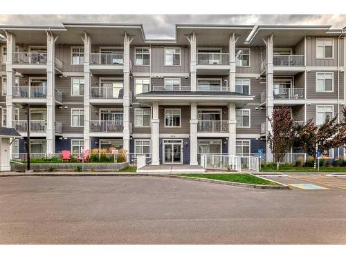 104-100 Auburn Meadows Common Se, Calgary, AB - Outdoor With Balcony With Facade