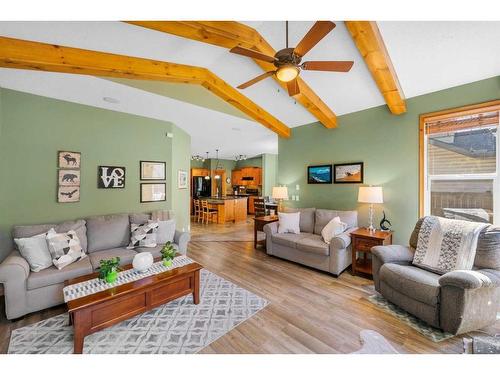 36 Brightonstone Gardens Se, Calgary, AB - Indoor Photo Showing Living Room