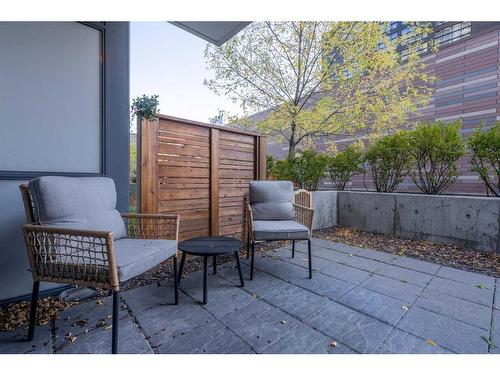 303-550 Riverfront Avenue Se, Calgary, AB - Outdoor With Deck Patio Veranda With Exterior