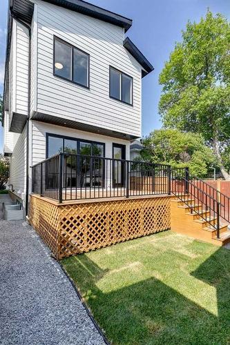 2309 21 Avenue Sw, Calgary, AB - Outdoor With Deck Patio Veranda