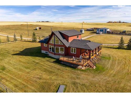 3245 Township Road 292, Rural Mountain View County, AB - Outdoor With Deck Patio Veranda With View