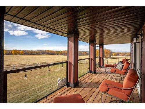 3245 Township Road 292, Rural Mountain View County, AB - Outdoor With Deck Patio Veranda With View With Exterior