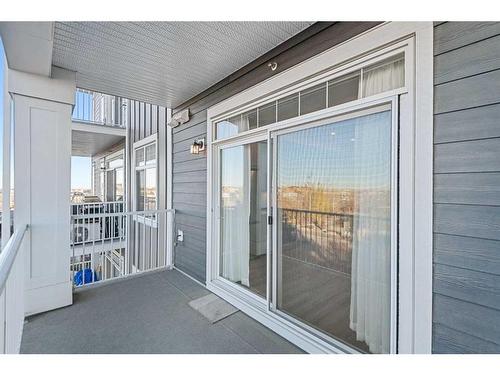 305-500 Auburn Meadows Common Se, Calgary, AB - Outdoor With Balcony With Exterior