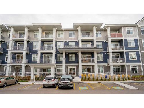 305-500 Auburn Meadows Common Se, Calgary, AB - Outdoor With Balcony With Facade