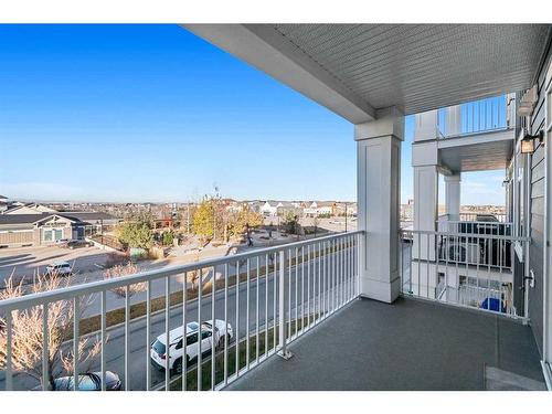 305-500 Auburn Meadows Common Se, Calgary, AB - Outdoor With Balcony With Exterior