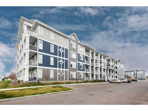 305-500 Auburn Meadows Common Se, Calgary, AB - Outdoor With Balcony With Facade