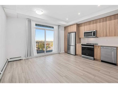 305-500 Auburn Meadows Common Se, Calgary, AB - Indoor Photo Showing Kitchen