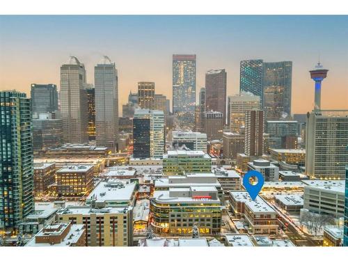 107-1117 1 Street Sw, Calgary, AB - Outdoor With View