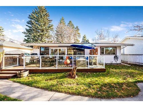 21 Holden Road Sw, Calgary, AB - Outdoor With Deck Patio Veranda