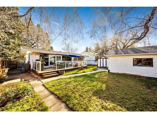 21 Holden Road Sw, Calgary, AB - Outdoor With Deck Patio Veranda