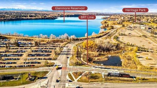 21 Holden Road Sw, Calgary, AB - Outdoor With Body Of Water With View