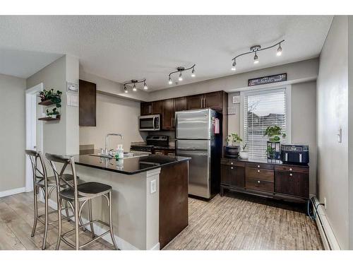 102-7110 80 Avenue Ne, Calgary, AB - Indoor Photo Showing Kitchen