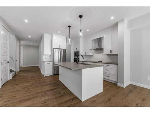 249 Savanna Drive Ne, Calgary, AB - Indoor Photo Showing Kitchen With Upgraded Kitchen