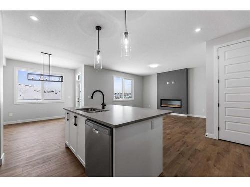 249 Savanna Drive Ne, Calgary, AB - Indoor Photo Showing Kitchen