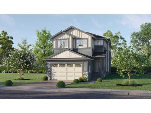 249 Savanna Drive Ne, Calgary, AB - Outdoor With Facade