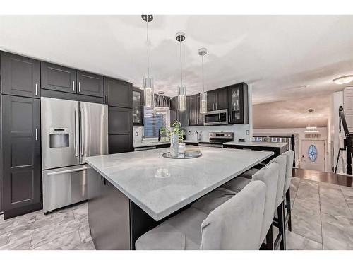 23 Deer Place Se, Calgary, AB - Indoor Photo Showing Kitchen With Upgraded Kitchen