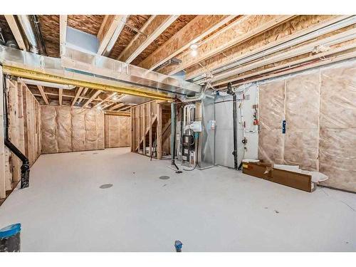 140 Cobblestone Gate, Airdrie, AB - Indoor Photo Showing Basement