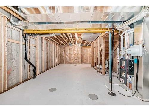 140 Cobblestone Gate, Airdrie, AB - Indoor Photo Showing Basement