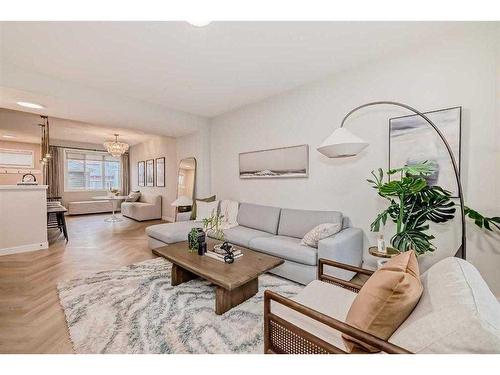 140 Cobblestone Gate, Airdrie, AB - Indoor Photo Showing Living Room