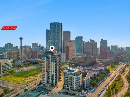 1108-325 3 Street Se, Calgary, AB - Outdoor With View