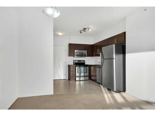 1108-325 3 Street Se, Calgary, AB - Indoor Photo Showing Kitchen With Stainless Steel Kitchen