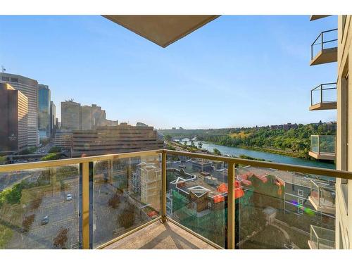 1108-325 3 Street Se, Calgary, AB - Outdoor With Balcony With View