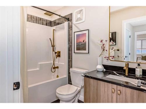 163 Mill Road, Cochrane, AB - Indoor Photo Showing Bathroom