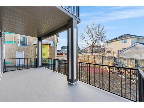 149 Canoe Crescent Sw, Airdrie, AB - Outdoor With Balcony With Exterior