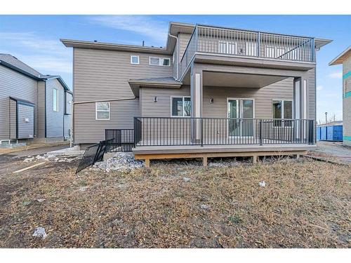 149 Canoe Crescent Sw, Airdrie, AB - Outdoor With Balcony With Deck Patio Veranda