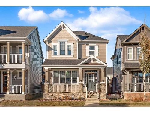 90 Cityscape Terrace Ne, Calgary, AB - Outdoor With Deck Patio Veranda With Facade