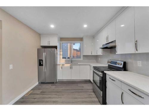 103 Pineson Place Ne, Calgary, AB - Indoor Photo Showing Kitchen With Upgraded Kitchen