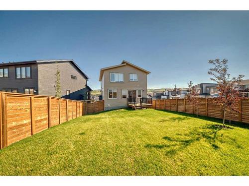 205 Precedence View, Cochrane, AB - Outdoor With Backyard