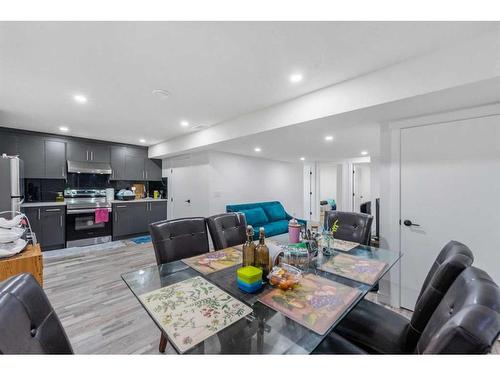 243 Corner Meadows Way Ne, Calgary, AB - Indoor Photo Showing Dining Room