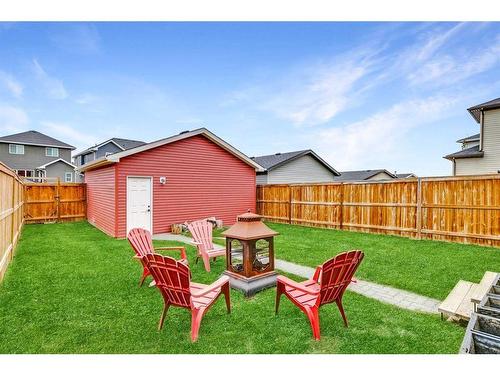 25 Willow Close, Cochrane, AB - Outdoor With Deck Patio Veranda With Backyard With Exterior