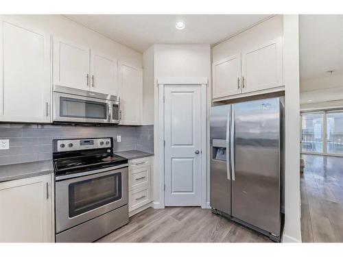 116 Savanna Road Ne, Calgary, AB - Indoor Photo Showing Kitchen With Stainless Steel Kitchen