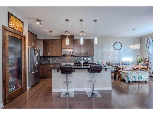 14 Redstone Mews Ne, Calgary, AB - Indoor Photo Showing Kitchen With Stainless Steel Kitchen With Upgraded Kitchen