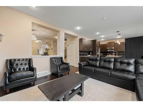 157 Aspenmere Drive, Chestermere, AB - Indoor Photo Showing Living Room