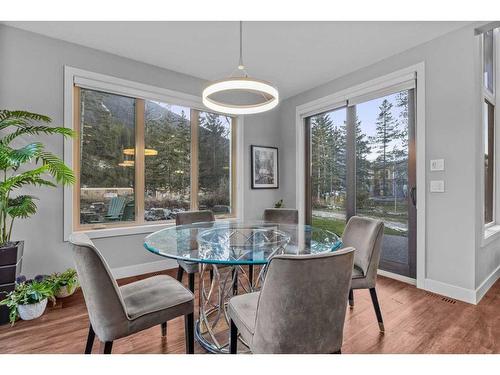 417 Stewart Creek Close, Canmore, AB - Indoor Photo Showing Dining Room