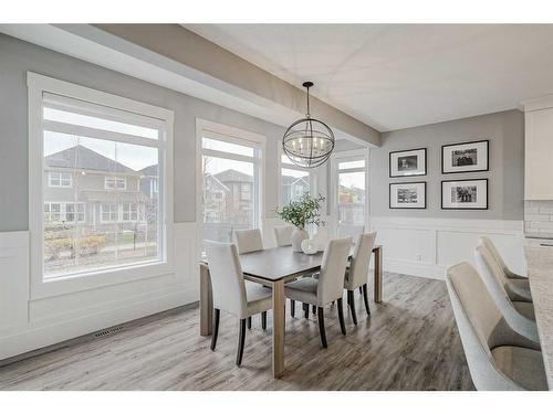 34 Auburn Shores Cape Se, Calgary, AB - Indoor Photo Showing Dining Room