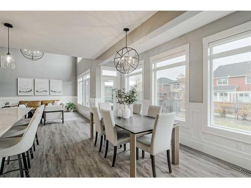 34 Auburn Shores Cape Se, Calgary, AB - Indoor Photo Showing Dining Room