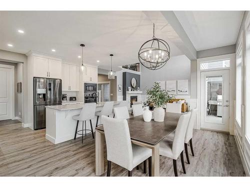 34 Auburn Shores Cape Se, Calgary, AB - Indoor Photo Showing Dining Room