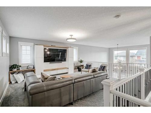 34 Auburn Shores Cape Se, Calgary, AB - Indoor Photo Showing Living Room