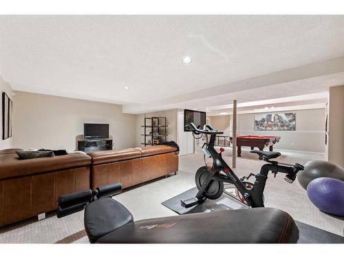 143 Christie Knoll Heights Sw, Calgary, AB - Indoor Photo Showing Gym Room