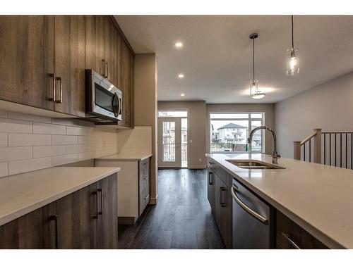 269 Royal Elm Road Nw, Calgary, AB - Indoor Photo Showing Kitchen With Double Sink With Upgraded Kitchen