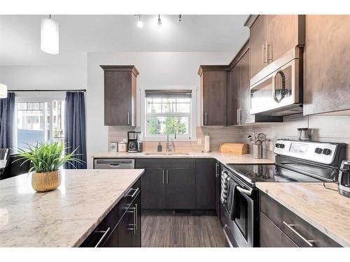 106 Skyview Ranch Grove Ne, Calgary, AB - Indoor Photo Showing Kitchen