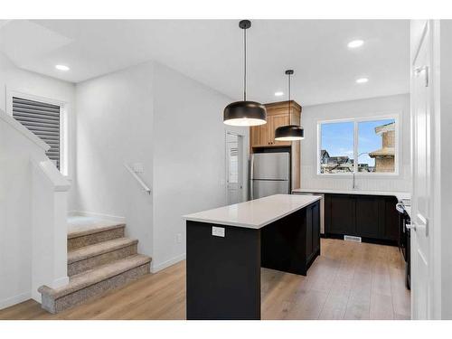 74 Sage Hill Lane Nw, Calgary, AB - Indoor Photo Showing Kitchen With Upgraded Kitchen