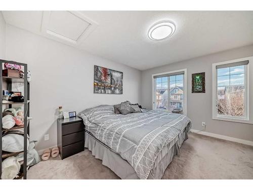 198 Copperpond Street Se, Calgary, AB - Indoor Photo Showing Bedroom