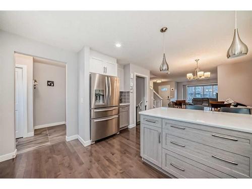 198 Copperpond Street Se, Calgary, AB - Indoor Photo Showing Kitchen With Stainless Steel Kitchen