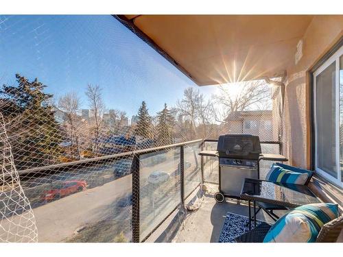 401-728 3 Avenue Nw, Calgary, AB - Outdoor With Balcony With Exterior